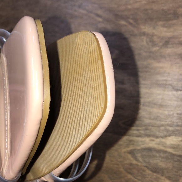 Lulus size 9 clear jelly sandals - Picture 4 of 4